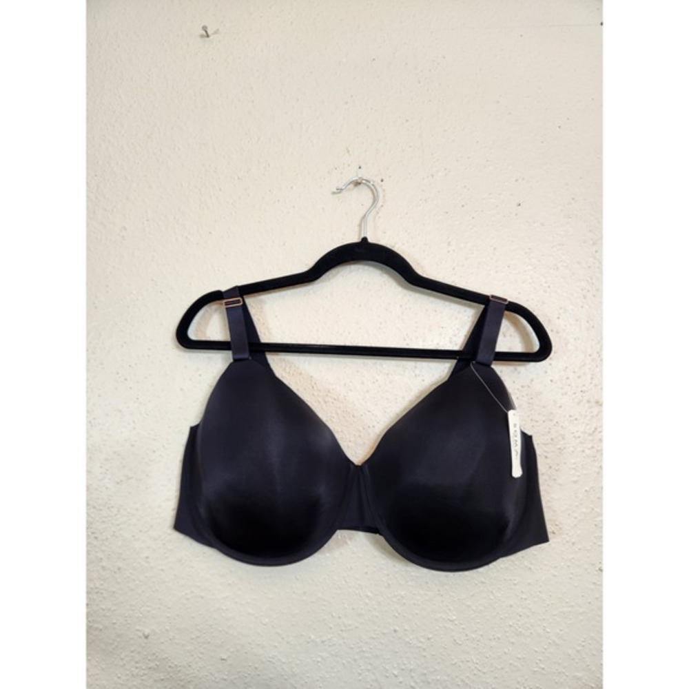 Soma Women's Black Vanishing 360 Perfect Coverage Soft Bra Size 42DD‎